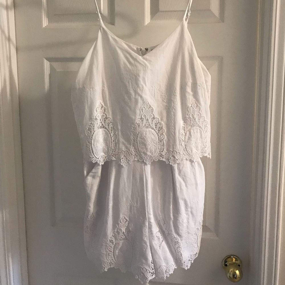 White romper